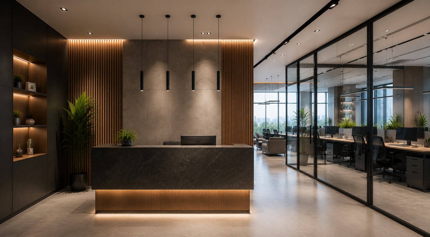 Reception and Lounge Design